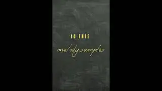 FREE FOR PROFIT | 10 Melody Samples | Hip Hop Trap BoomBap