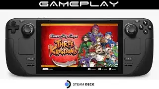 River City Saga: Three Kingdoms Steam Deck Gameplay