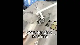 Automatic wire bending machine #wireformingmachine #wirebendingmachine #bendingmachine