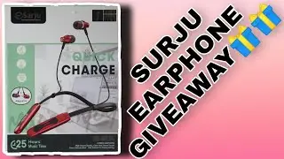 SARJU Quick Charge | Earphone || Bluetooth |