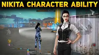 Nikita Character Ability Test | Op Reload Speed Power in Free Fire
