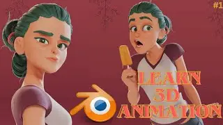 Learn using Blender and 3D animation || Blender Course || Zade Coding #animation #blender #3danimate