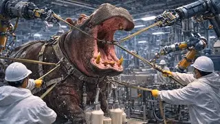 Inside the Future Hippo Milk Factory 🦛 | Fully Automated