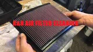 K&N Air Filter Cleaning