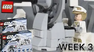 Building the Battle of Hoth in LEGO | Episode 3 | Rock & Trench Work