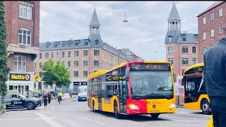 Early morning in Denmark 🇩🇰 // train 🚂 and bus🚌 ride 😱