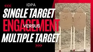 Single or Multiple Target Engagement for IDPA!