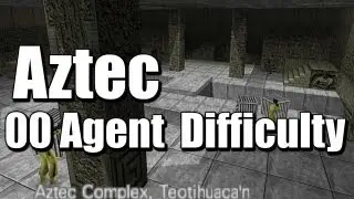 Goldeneye 007 Aztec 00 Agent Difficulty Playthrough Nintendo 64 N64