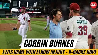 Corbin Burnes Exits Game with Elbow Injury &ndash; D-backs Hope for 