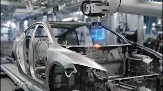 How a German Luxury Car Is Made | Inside the Ultra-Modern Factory (Full Process) #technology