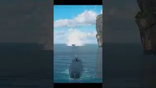 Poseidon Nuclear☢️ Torpedo Launched by 1 Submarine | Modern Warships | #shorts #trending #viral