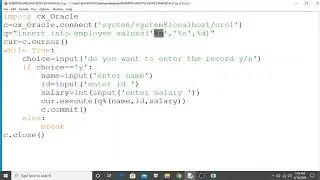 DYNAMIC WAY TO INSERT MULTIPLE ROWS IN DATABASE TABLE USING PYTHON