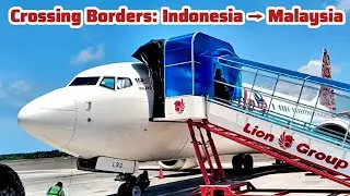 ✈️**Indonesia to Malaysia by Batik Air | From Boarding to Arrival** 🇮🇩➡️🇲🇾 | Noor e Azal