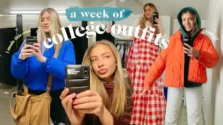 my outfits of the week! (what I wear to college)