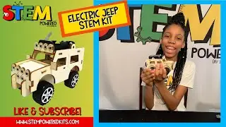 Electric Jeep | STEM Kit | Science At Home | Quick DIY TutorialB