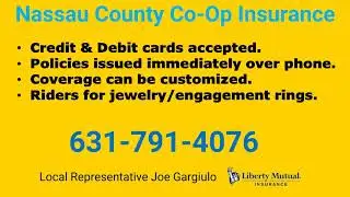 Nassau County Co-Op Insurance 631-791-4076