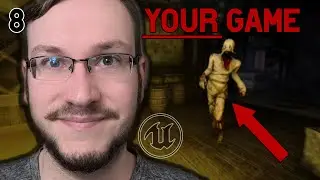 UE5 - Create a Horror Game from Scratch (8) - AI - Visual Perception