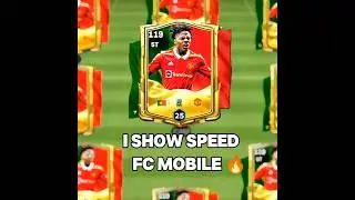ishow speed 🥶 Fc Mobile 🔥 #eafc #fcmobile #fifa #fcmobile