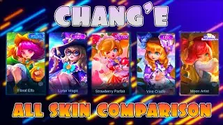 Chang'e Sanrio Special Starlight Epic All Skin Comparison