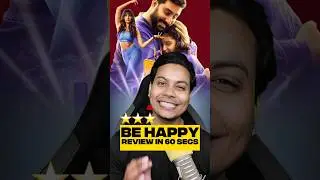Be Happy Movie review in 60 secs | #behappy #behappymoviereview #behappyreview