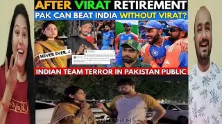 After Virat Retirement PAK can Beat IND now? | Pakistani Reaction | Indian Couple Reaction |