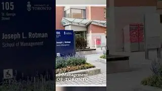 🎓 My First Day as an MBA Student in Canada! 🇨🇦 | Rotman Orientation Vlog #shorts #mba #mbalife