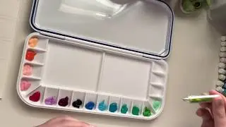 Holbein watercolor swatches &hearts; Miss Mars