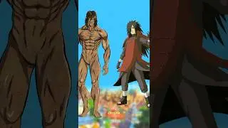 Eren vs Madara #naruto #fyp #aot #madara #eren #anime #sasuke #narutoshippuden