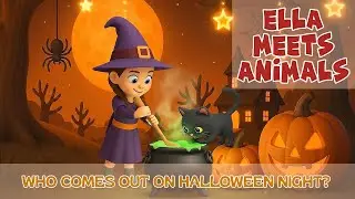 Ведьмы, летучие мыши и чёрные кошки! 🎃🐈&zwj;⬛🦇 Жуткие факты о животных и песни с Эллой