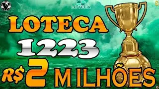 LOTECA 1223 - ACUMULADA EM 2 MILH&Otilde;ES - AN&Aacute;LISES COMPLETAS + PALPITES & BOL&Otilde;ES