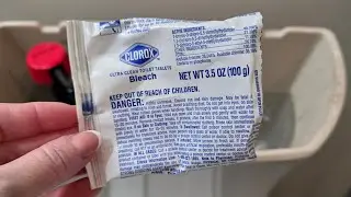 How To Use The Clorox Ultra Clean Toilet Tablets With Bleach