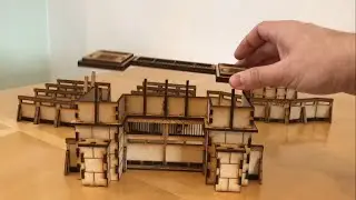 Defence Base by Laser Cut Architect: Mega Review (Terrain for WH40K, Science Fiction, Modern, 28mm)