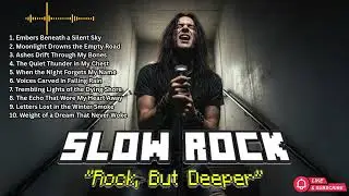 10 SLOW ROCK SONGS 🌃 The Ultimate Nighttime Playlist To Chill Before Sleep