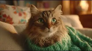 Playlist(cat purring) - Relaxing Moments with a Sweet Cat 🐾❤️