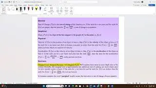 MAT 211 OER Derivatives, part 4. Definition of 