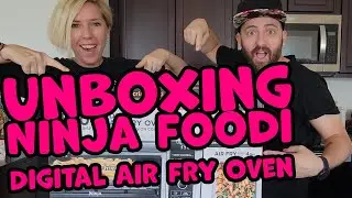Ninja Foodi Digital Air Fry Oven Unboxing!