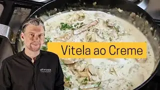 Vitela à moda de Zurique com rösti de batata e cogumelos (Áudio em inglês)
