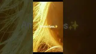 Amber Eyes 💛 #eyes #viral #fyp