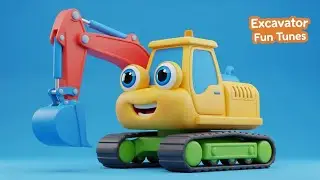🏙️ 3D Cartoon: City Building with Trucks | Kids Songs and Learning