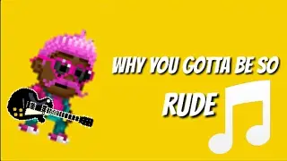 RUDE - PIXEL WORLDS MUSIC VIDEO