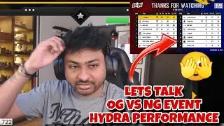DYNAMO TALK OG VS NG EVENT HYDRA & GDR PERFORMANCE😱🔥
