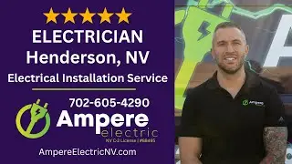 Electrical Installation Service ⚡ Fan Installation Henderson ☎️ Ampere Electric 702-605-4290 👍
