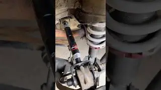 Installed K-Tuned rear camber kit on my budget build 2004 Honda Civic EM2