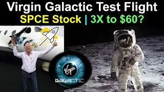 Virgin Galactic Test Flight 🚀 BIG News & SPCE Stock Price | 3X Stock to $60? Will the stock explode?