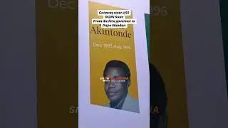 SEE THE LIST OF GOVERNORS OF OGUN STATE FROM INCEPTION TILL DATE OGUN STATE @ 50