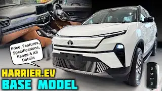 Tata Harrier EV Adventure S 65 Review ✅ Tata Harrier EV Base Model Features & Price 
