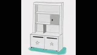 Etag&egrave;re-marchande LIGNE SIRIUS