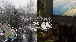 Winter Diaries ❄️| Christmas break, baking, skating, hanging out with family and friends!
