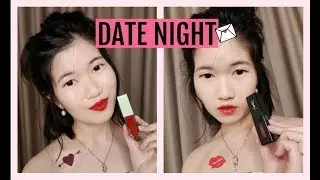 SIMPLE DATE NIGHT MAKEUP LOOK | Innisfree My Foundation, Etude House Leopard Runway Palette