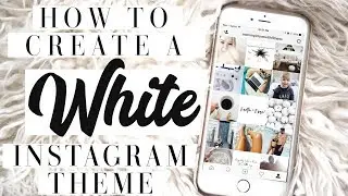 White Instagram Theme